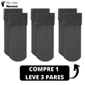 Meia Térmica Nuvem®- Pague 1 leve 3 pares - (Meias Forradas em Lã Thermal) - CUPOM  ( 10%PIX )